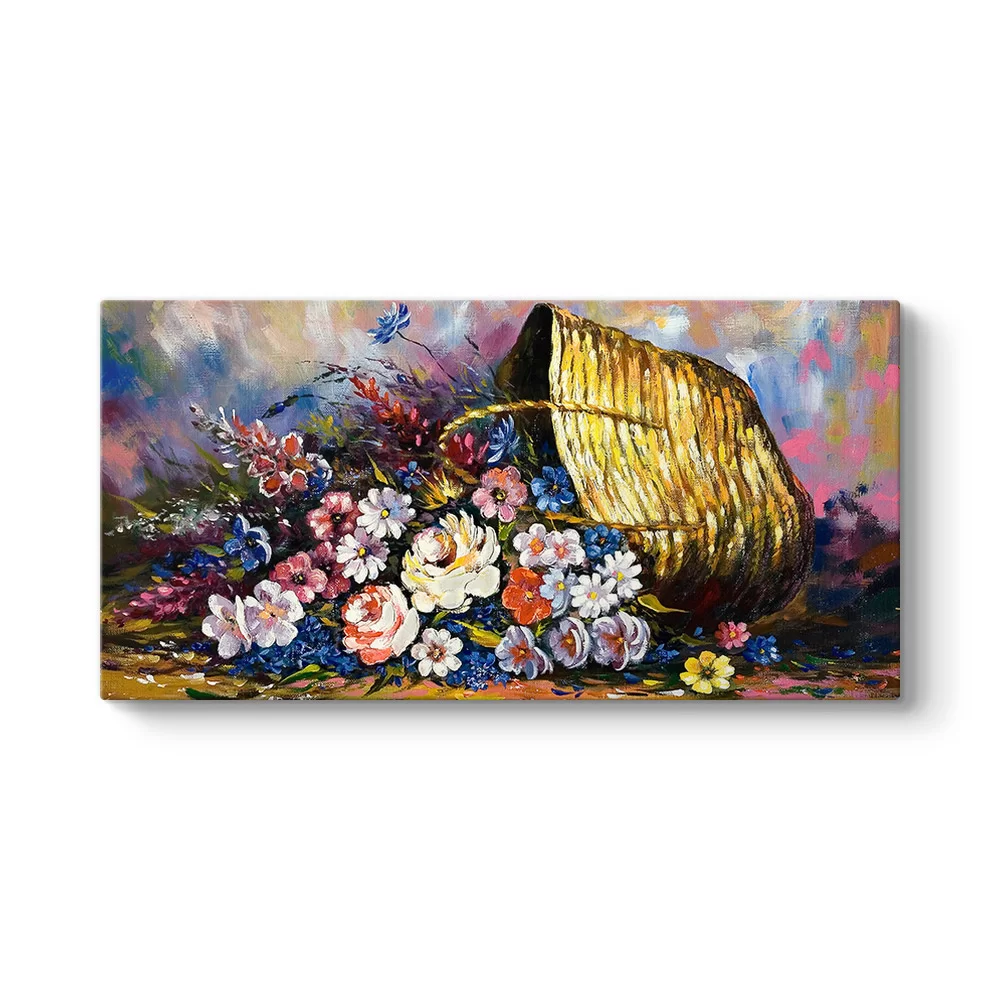 Çiçek Sepeti Tablo - Model 5